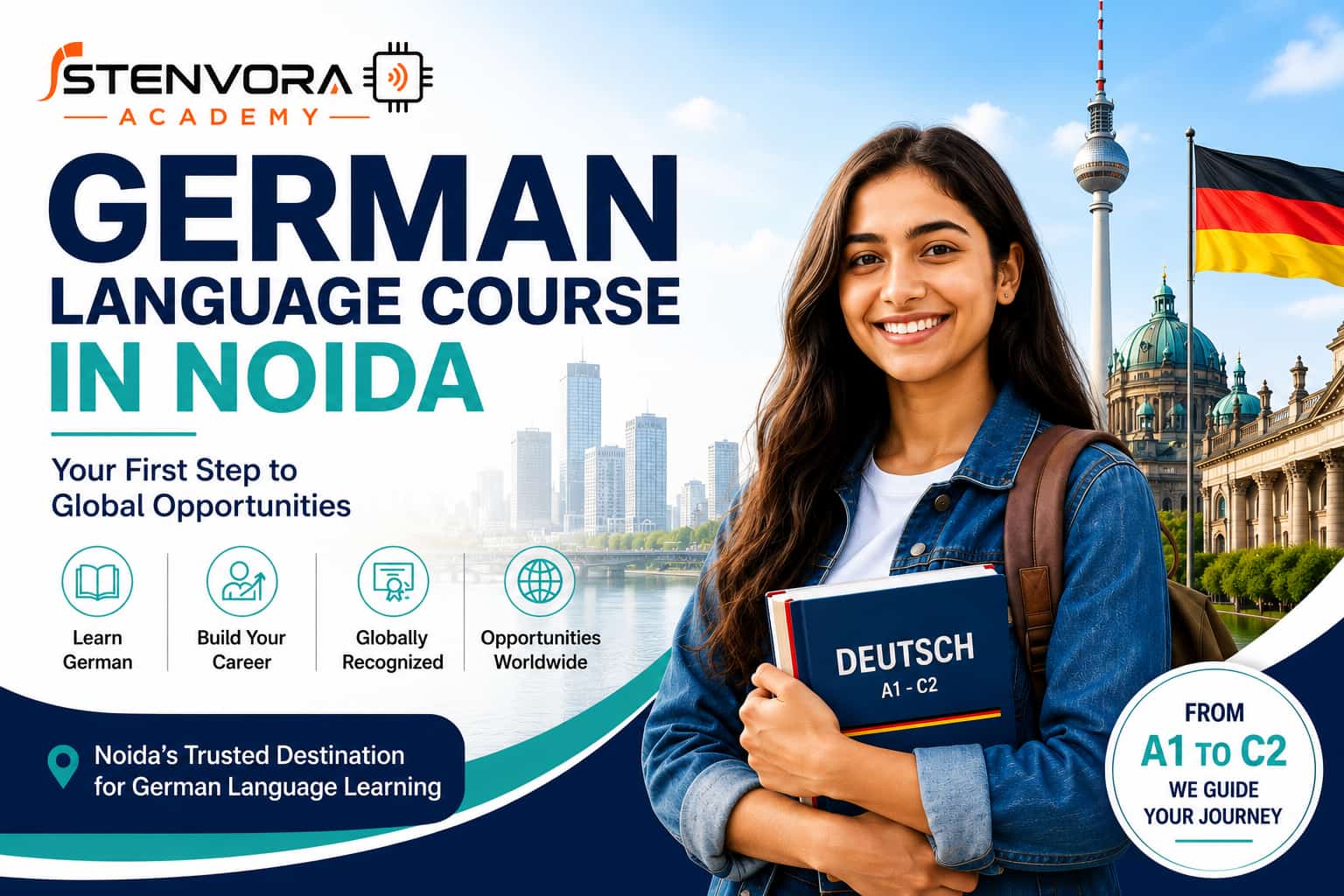 German Language Course in Noida: Fees, Levels, Duration & Guide