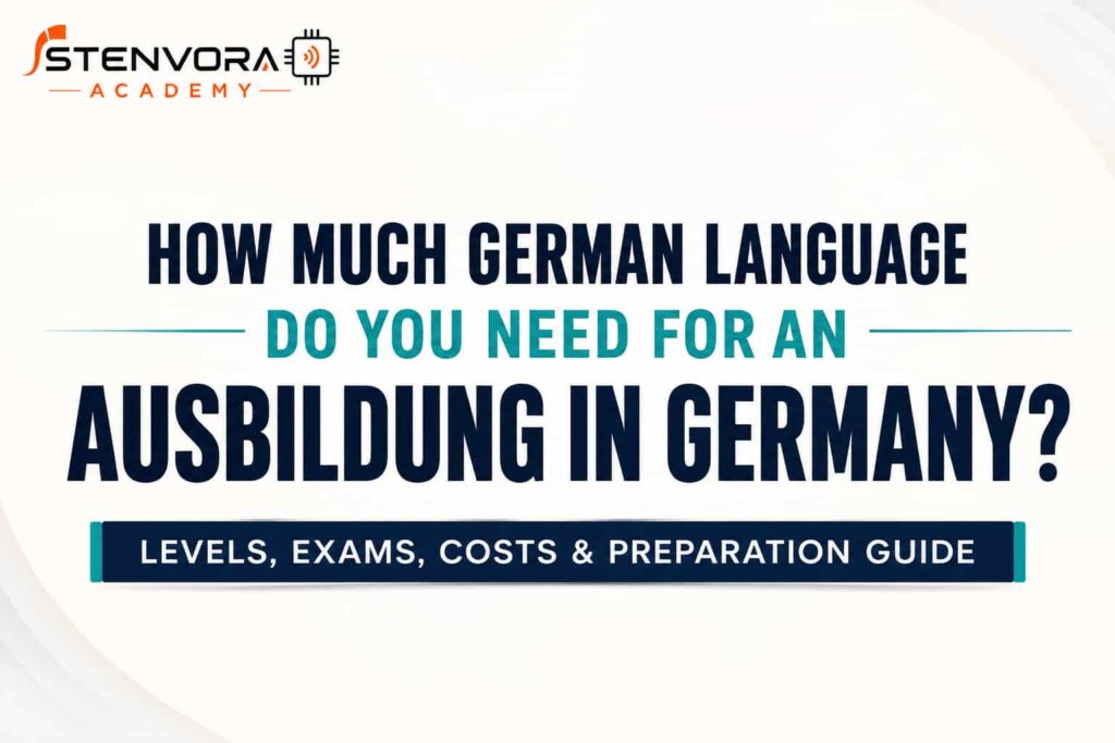 German language requirements for Ausbildung in Germany – B1 and B2 levels guide for Indian students